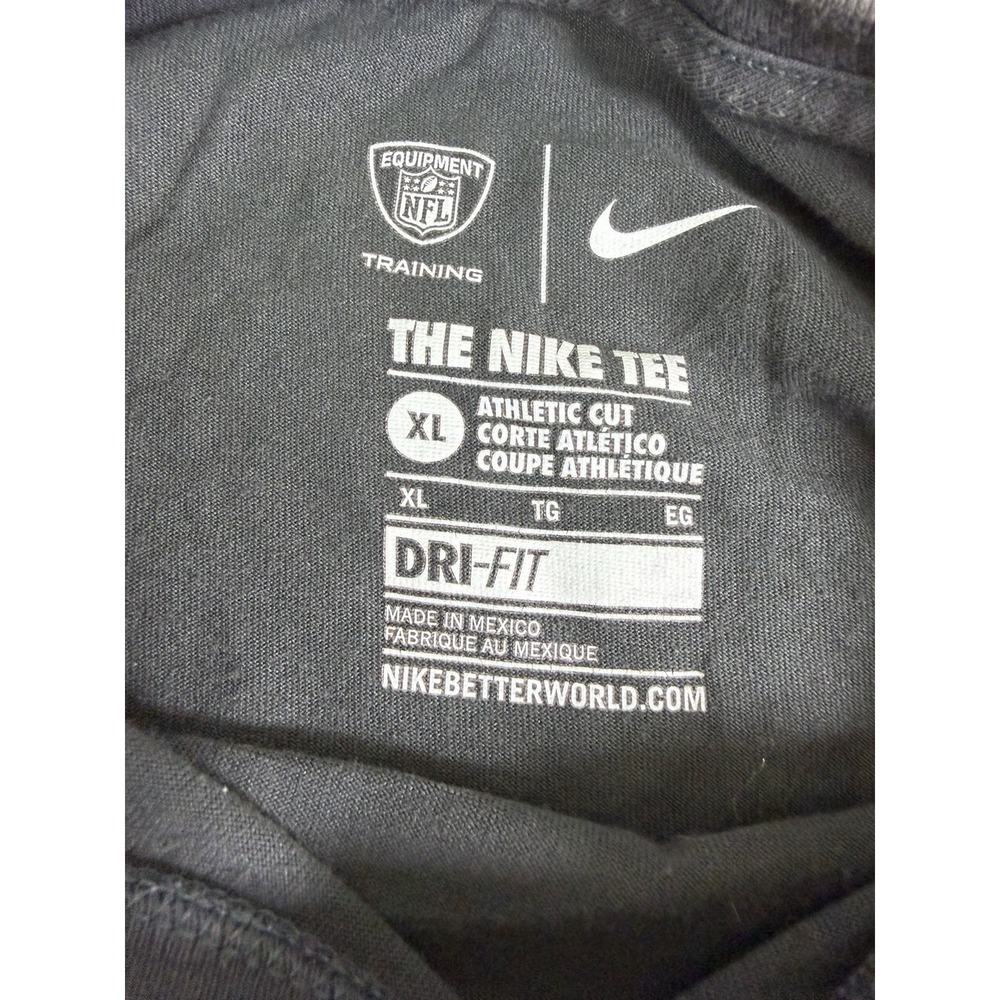 Nike Houston Texans Dri-FIT T Shirt Mens XL Gray NFL Football Athletic Tee - Picture 3 of 16